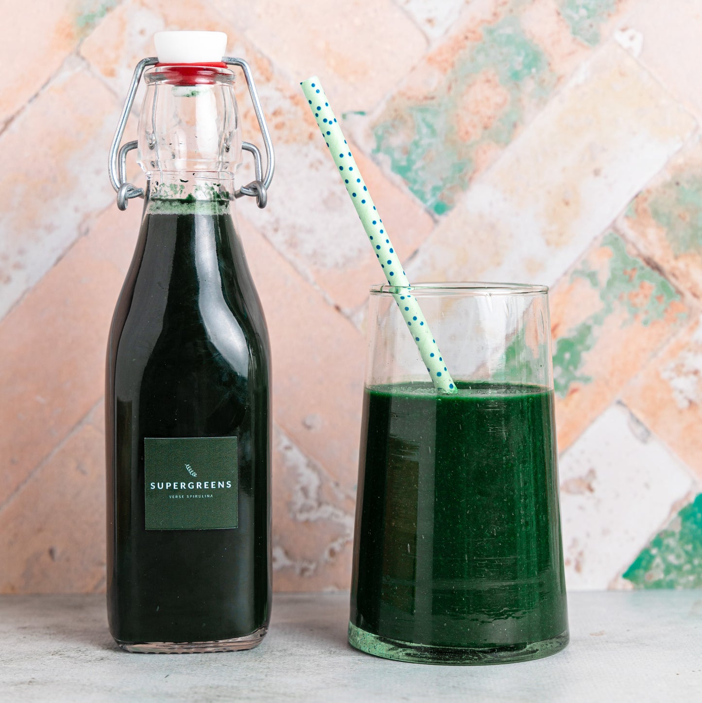 Vers gekweekte spirulina
